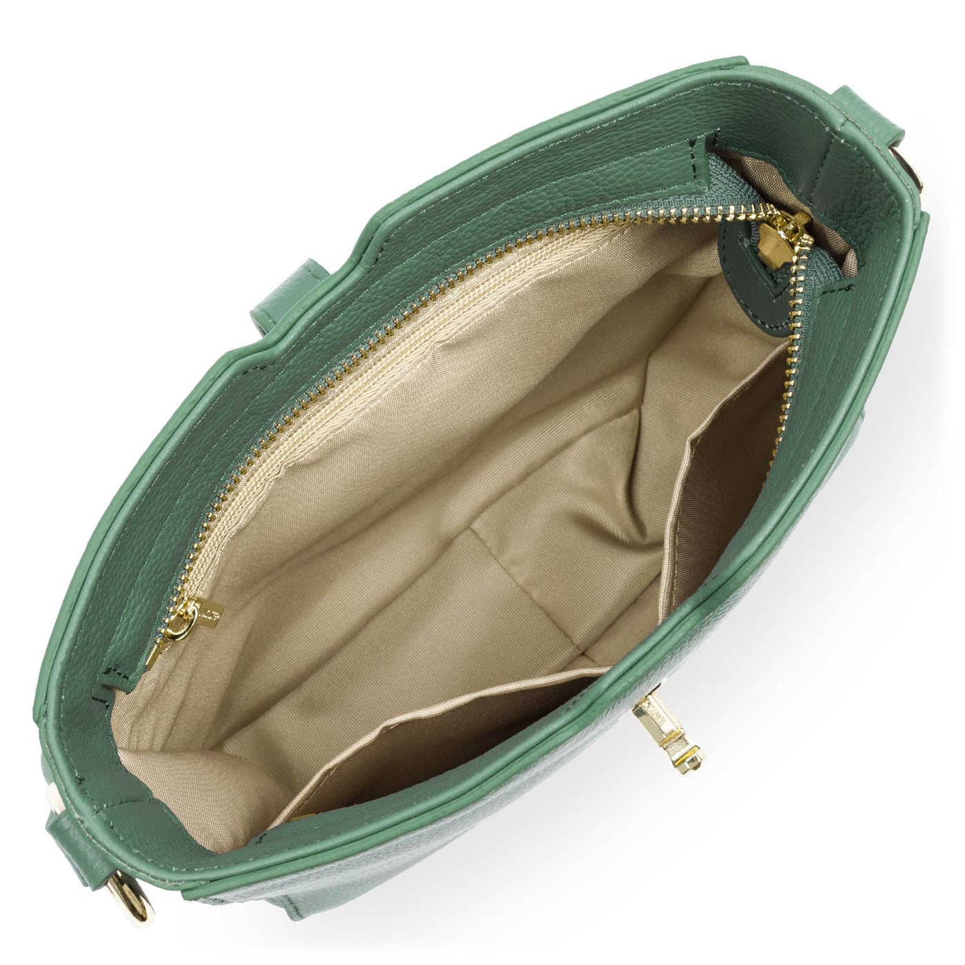 crossbody bag - foulonné milano #couleur_vert-fort
