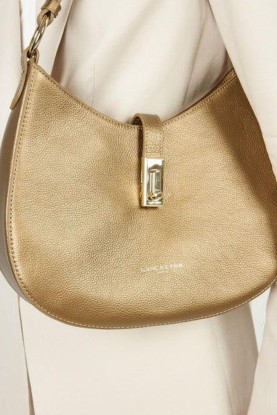 m shoulder bag - foulonné milano #couleur_gold-antic