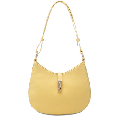m shoulder bag - foulonné milano #couleur_jaune-clair