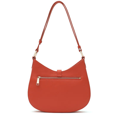 m shoulder bag - foulonné milano #couleur_orange