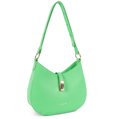 m shoulder bag - foulonné milano #couleur_vert-colo