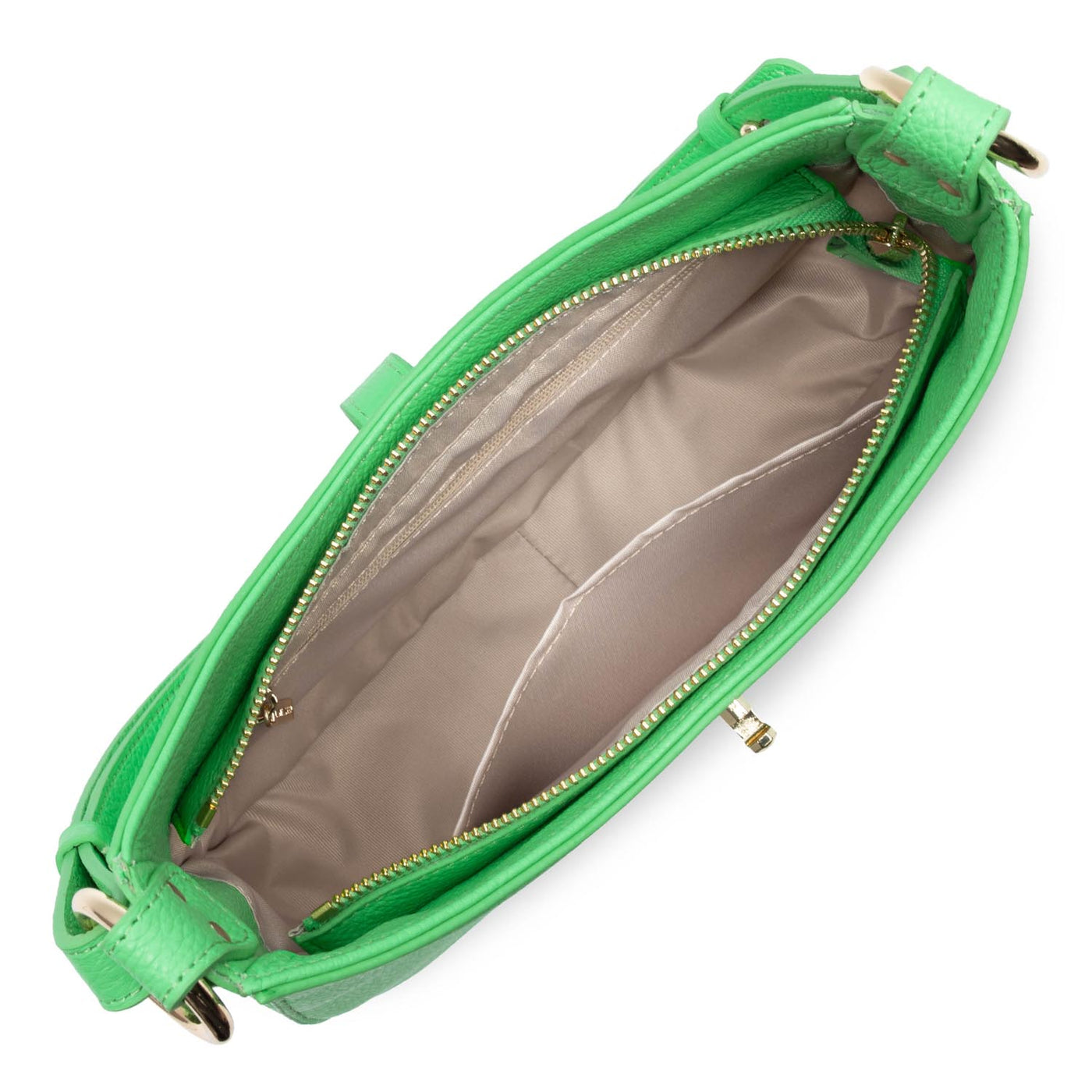 m shoulder bag - foulonné milano #couleur_vert-colo