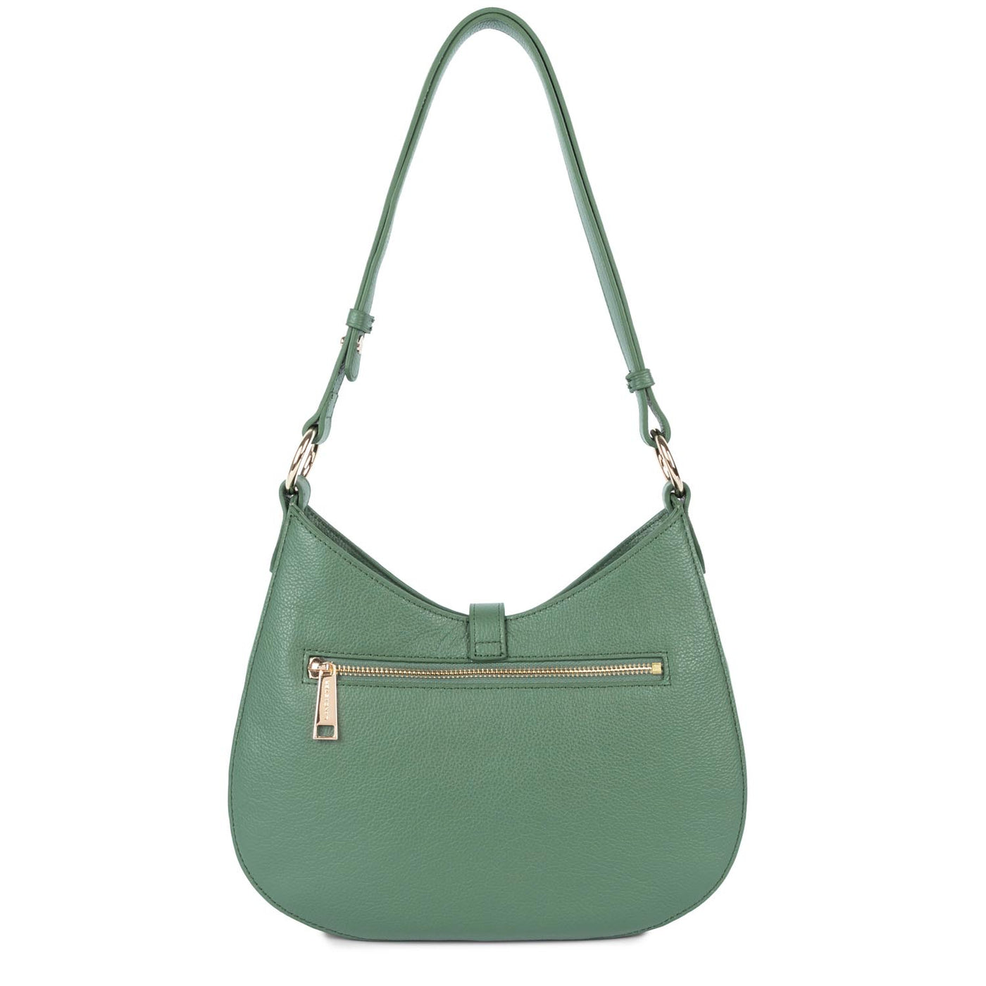 m shoulder bag - foulonné milano #couleur_vert-fort