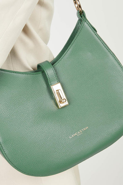 m shoulder bag - foulonné milano #couleur_vert-fort