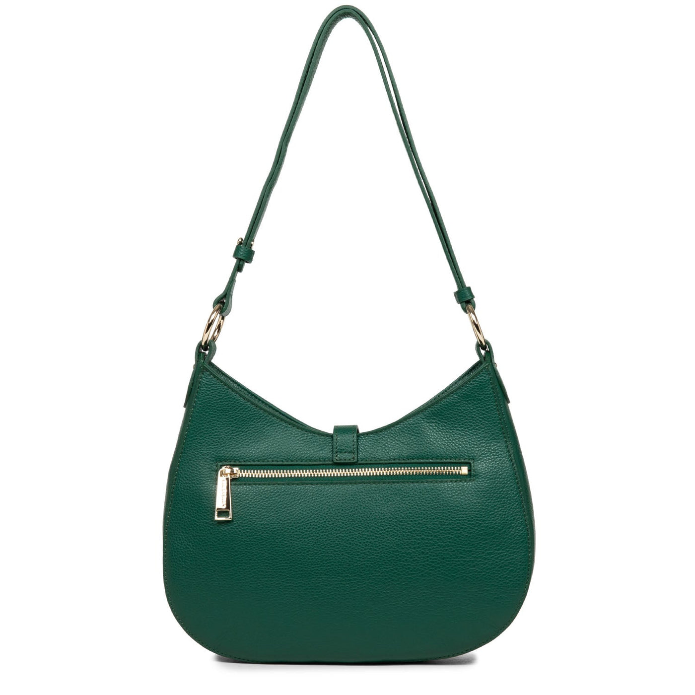 m shoulder bag - foulonné milano #couleur_vert-paon