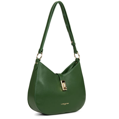 m shoulder bag - foulonné milano #couleur_vert-pin