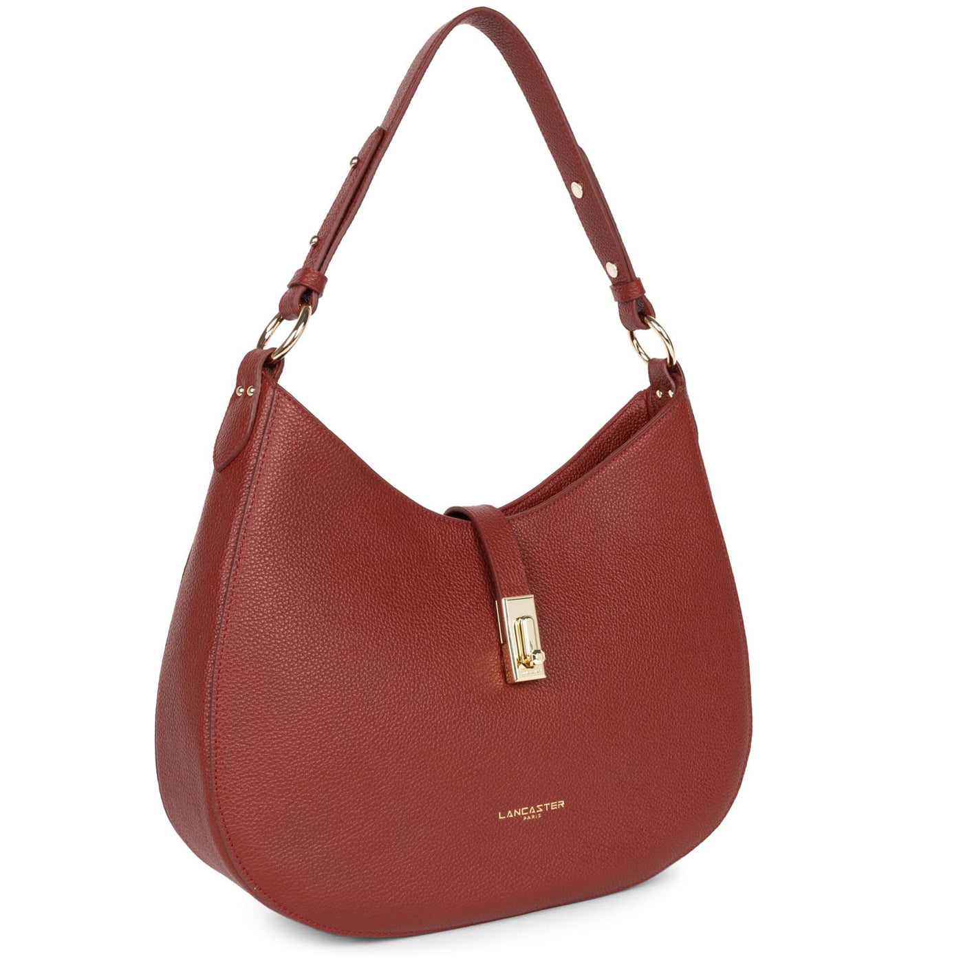 large shoulder bag - foulonné milano #couleur_carmin