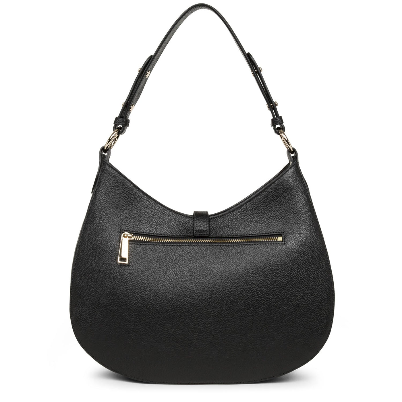 large shoulder bag - foulonné milano #couleur_noir