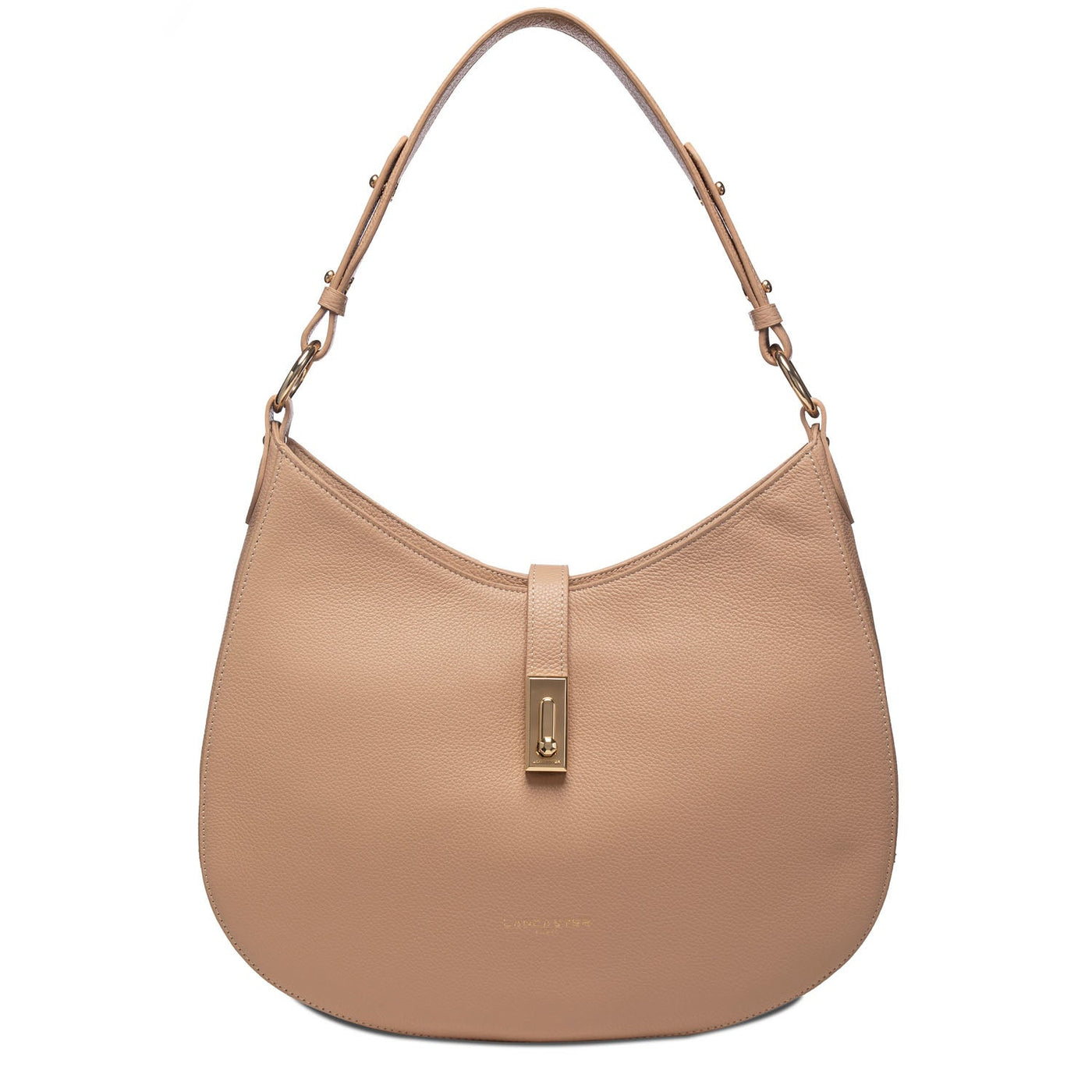 large shoulder bag - foulonné milano #couleur_nude