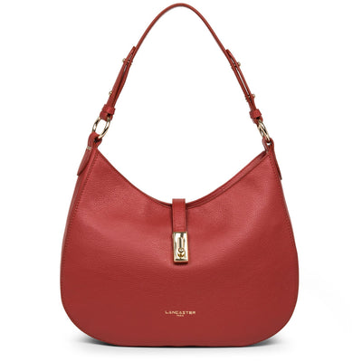 large shoulder bag - foulonné milano #couleur_rouge