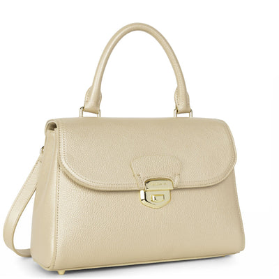 handbag - foulonne milano #couleur_champagne