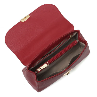 handbag - foulonne milano #couleur_rouge