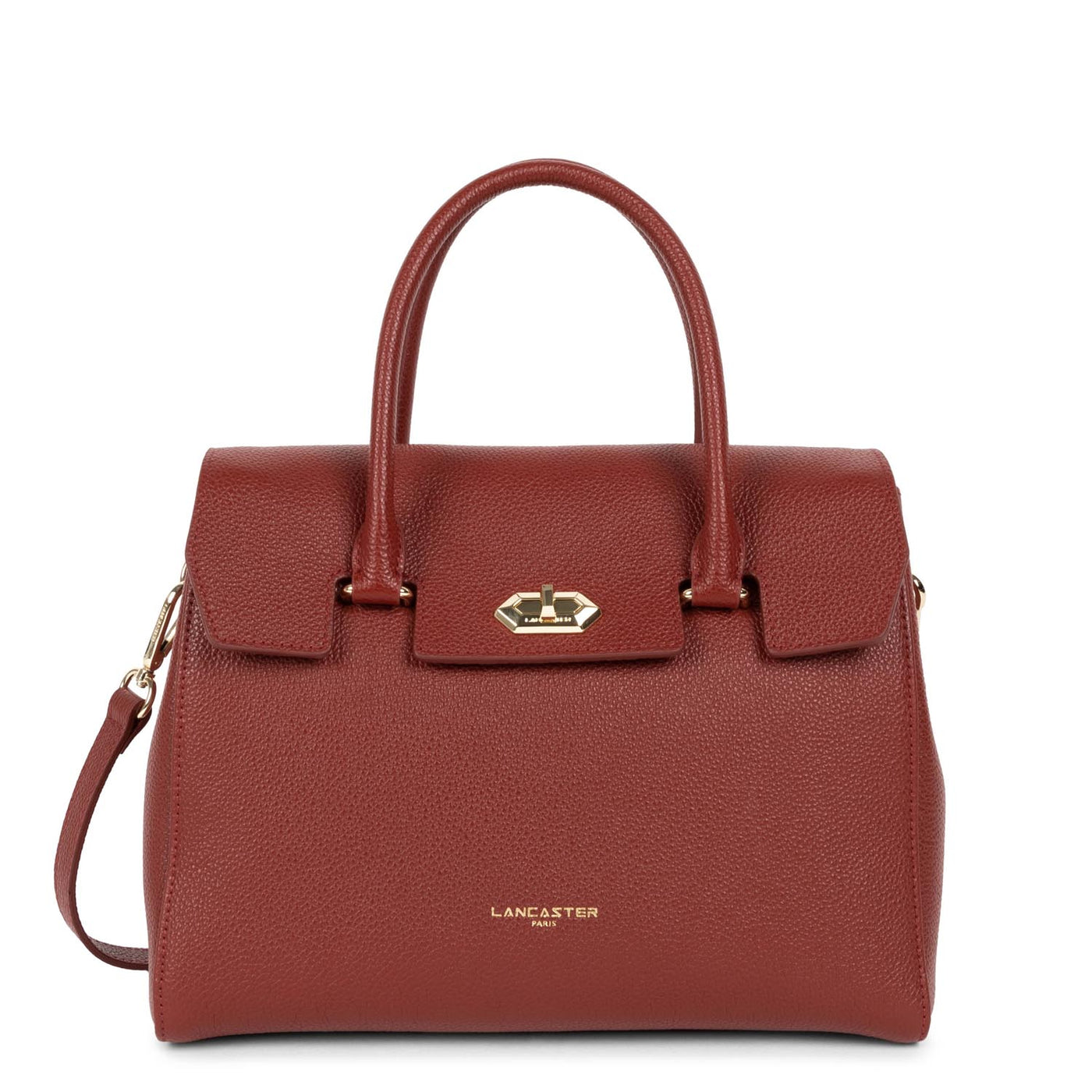 large handbag - foulonné milano #couleur_carmin