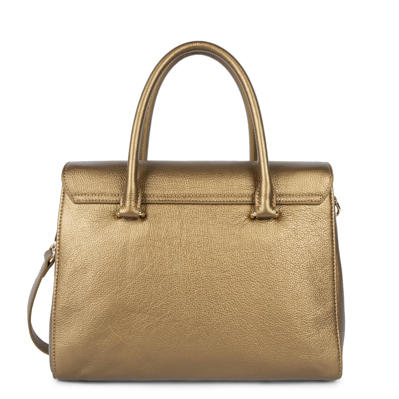large handbag - foulonné milano #couleur_gold-antic