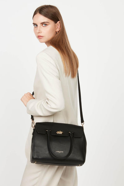 large handbag - foulonné milano #couleur_noir
