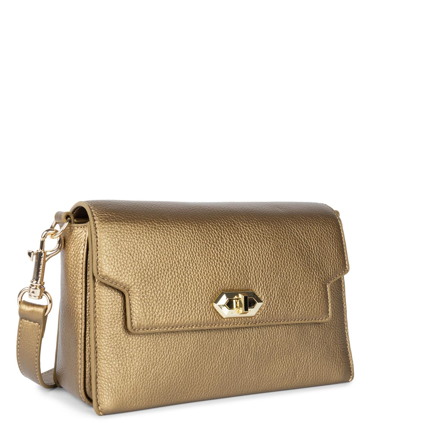 crossbody bag - foulonné milano #couleur_gold-antic