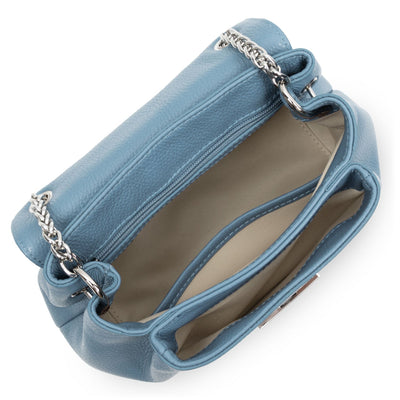 crossbody bag - pia #couleur_bleu-stone