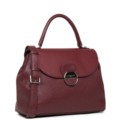 large handbag - pia #couleur_pourpre