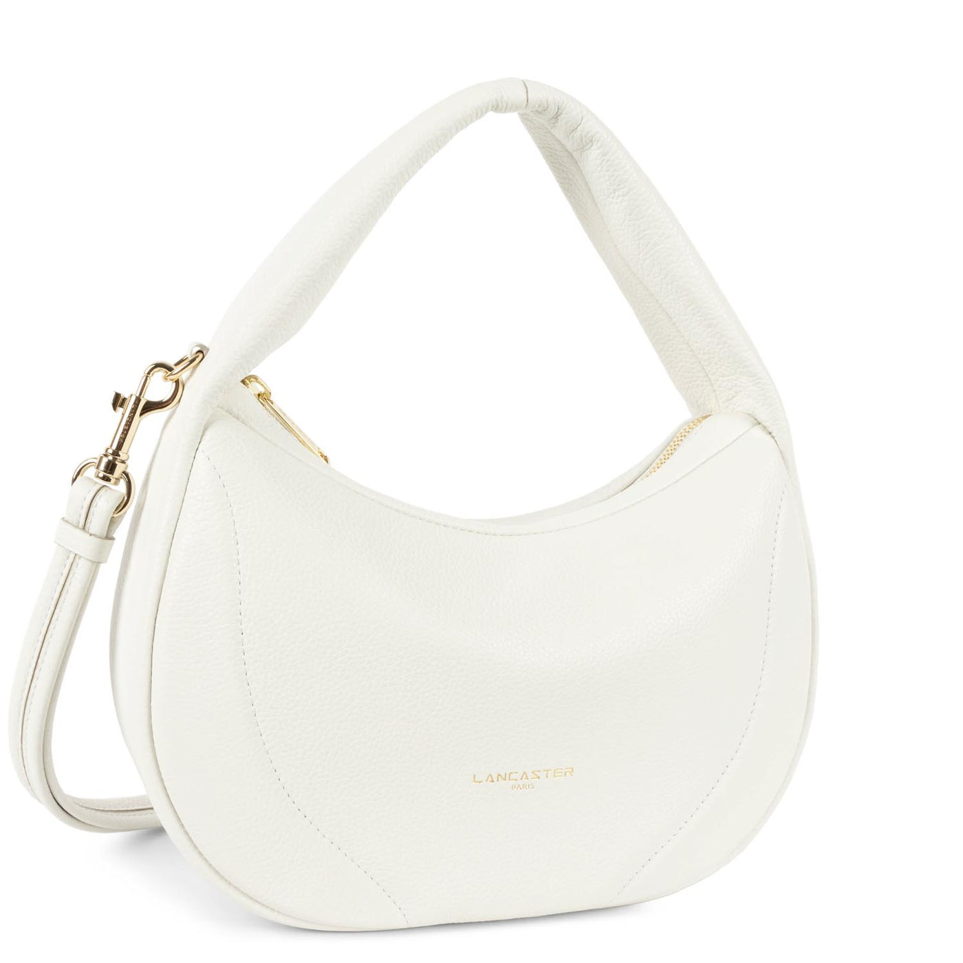 handbag - foulonné cerceau #couleur_blanc-cass