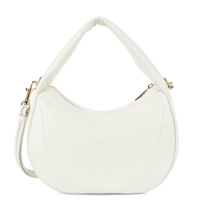 handbag - foulonné cerceau #couleur_blanc-cass