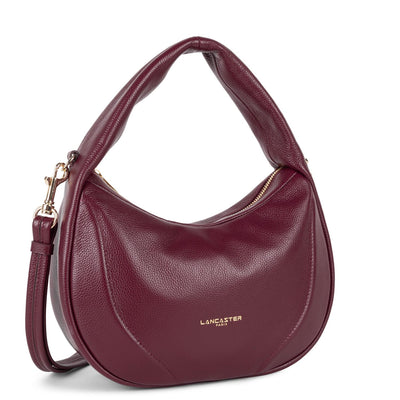 handbag - foulonné cerceau #couleur_bordeaux