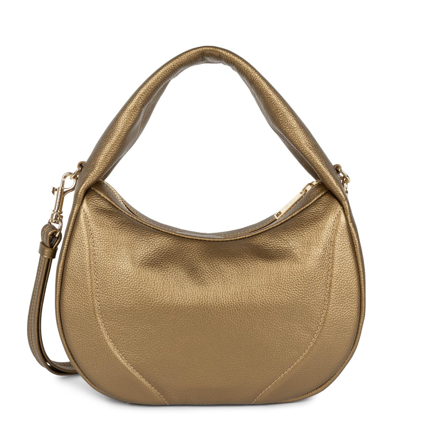 handbag - foulonné cerceau #couleur_gold-antic