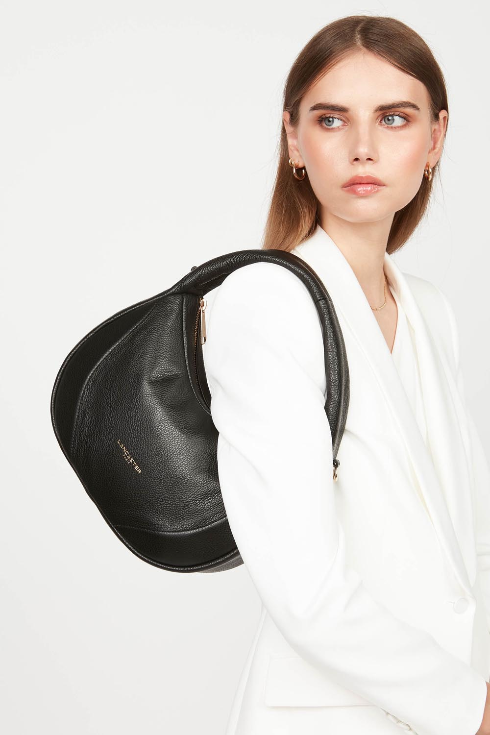 handbag - foulonné cerceau #couleur_noir