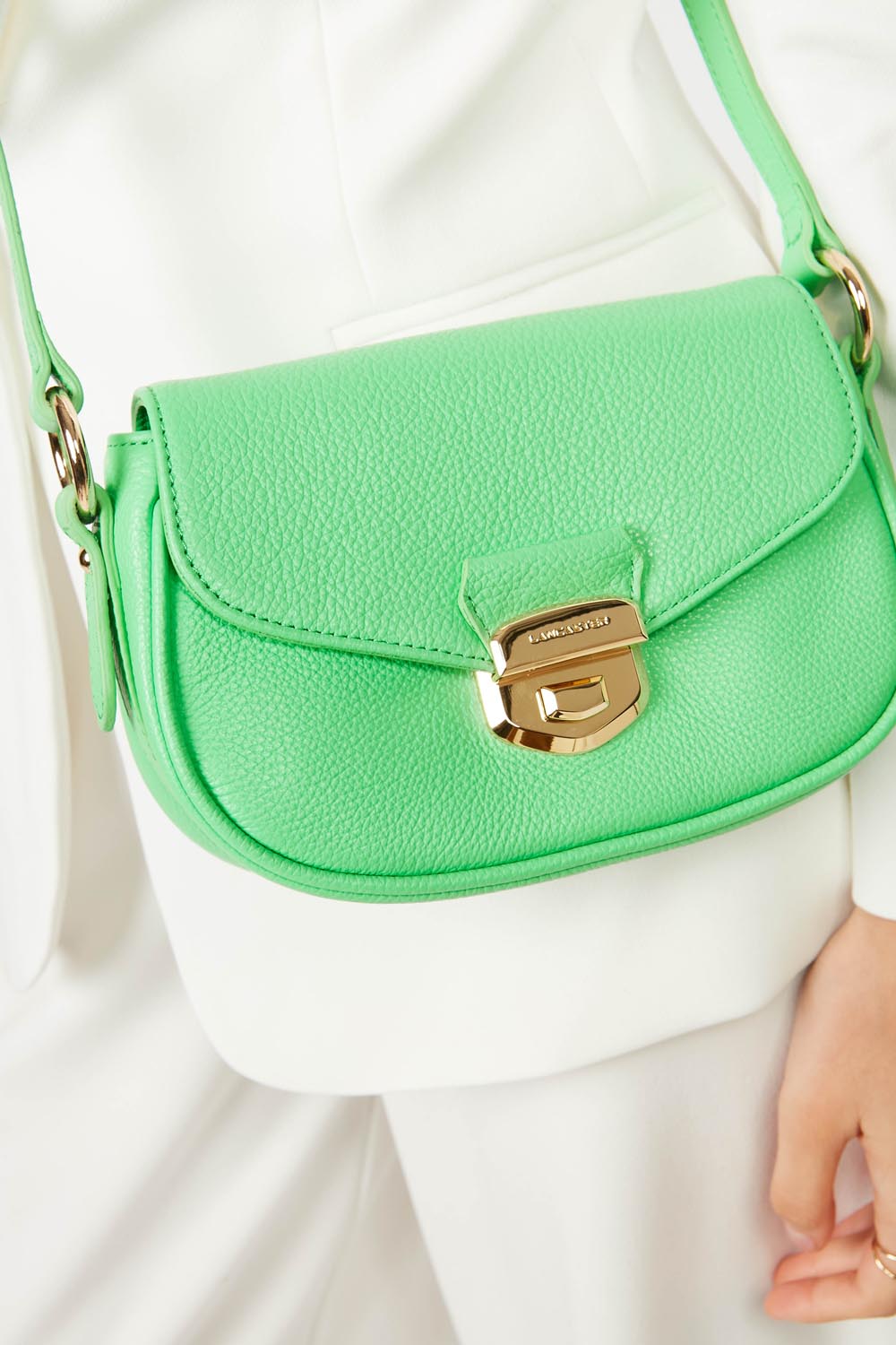 small crossbody bag - foulonné milano #couleur_vert-colo