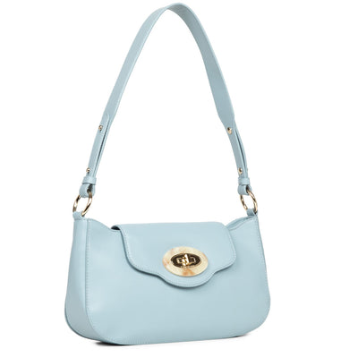shoulder bag - marble touch #couleur_bleu-cendre