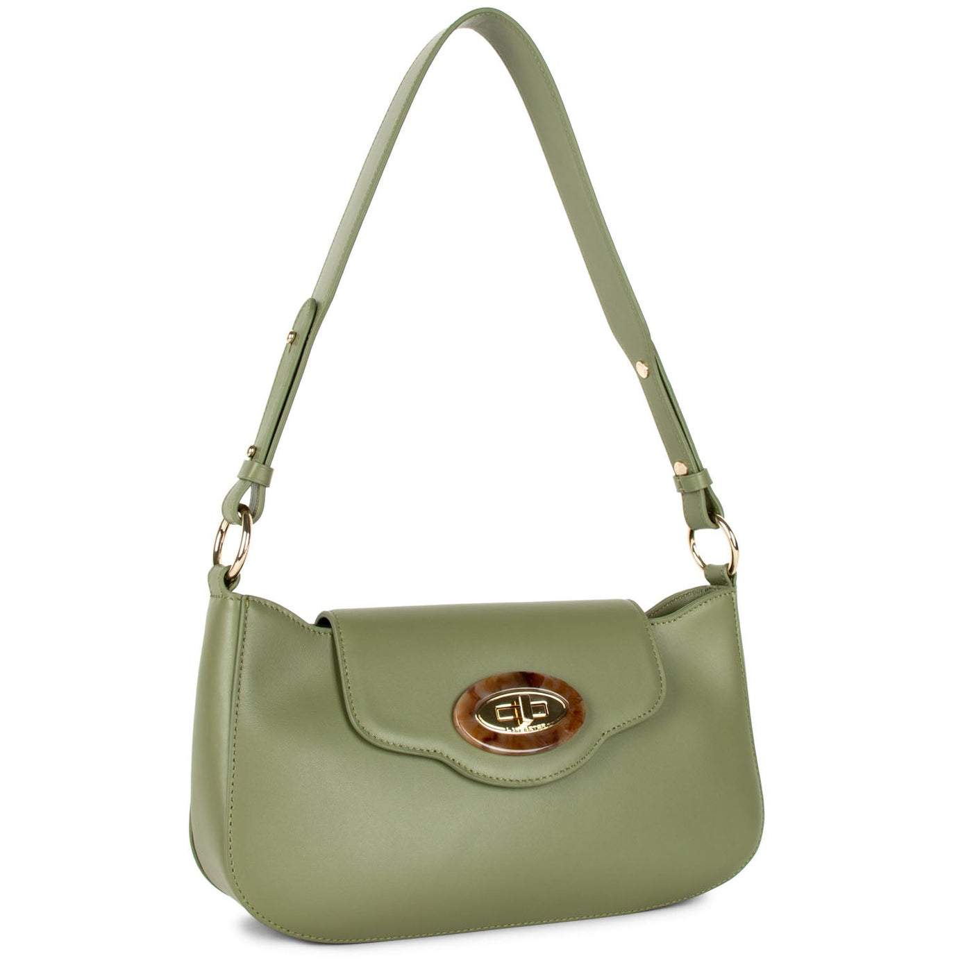 shoulder bag - marble touch #couleur_olive