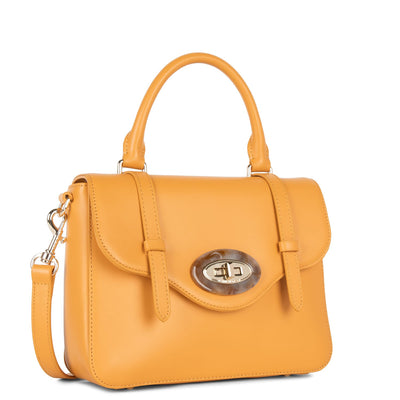handbag - marble touch #couleur_safran