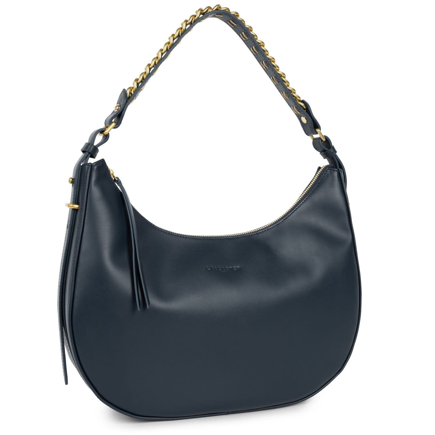 large hobo bag - aria #couleur_bleu-fonc