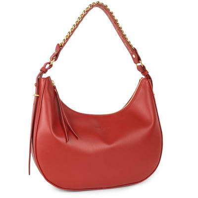 large hobo bag - aria #couleur_rouge