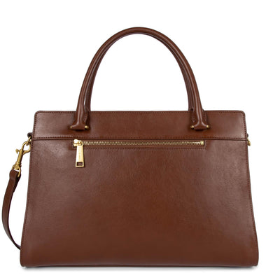 large handbag - légende #couleur_cognac