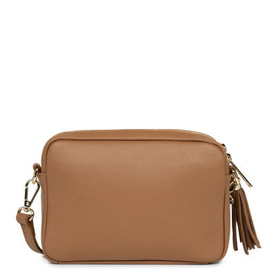 small crossbody bag - mademoiselle ana #couleur_camel