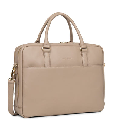 portfolio document holder bag - mademoiselle business #couleur_galet-ros