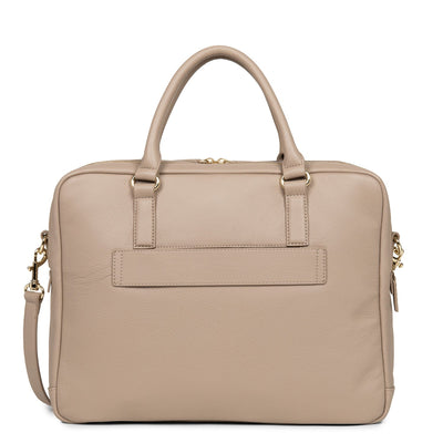 portfolio document holder bag - mademoiselle business #couleur_galet-ros