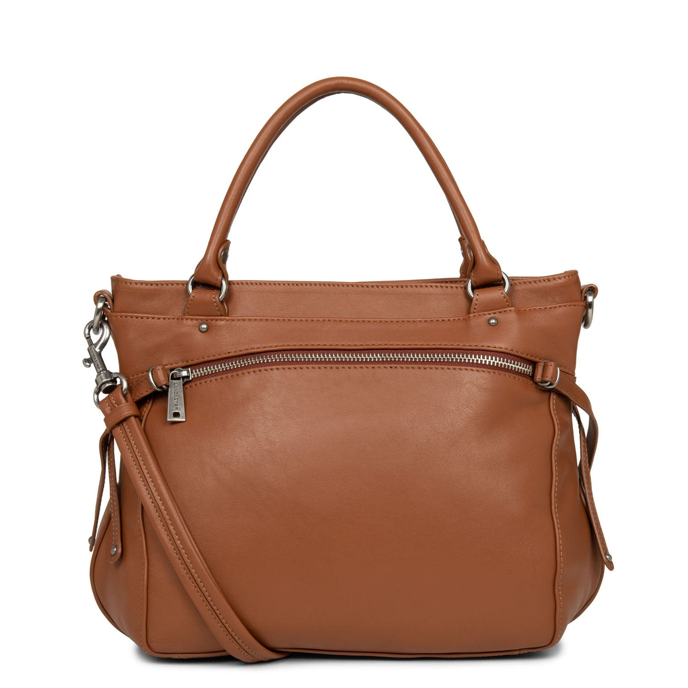 m handbag - soft vintage nova #couleur_chataigne-croco