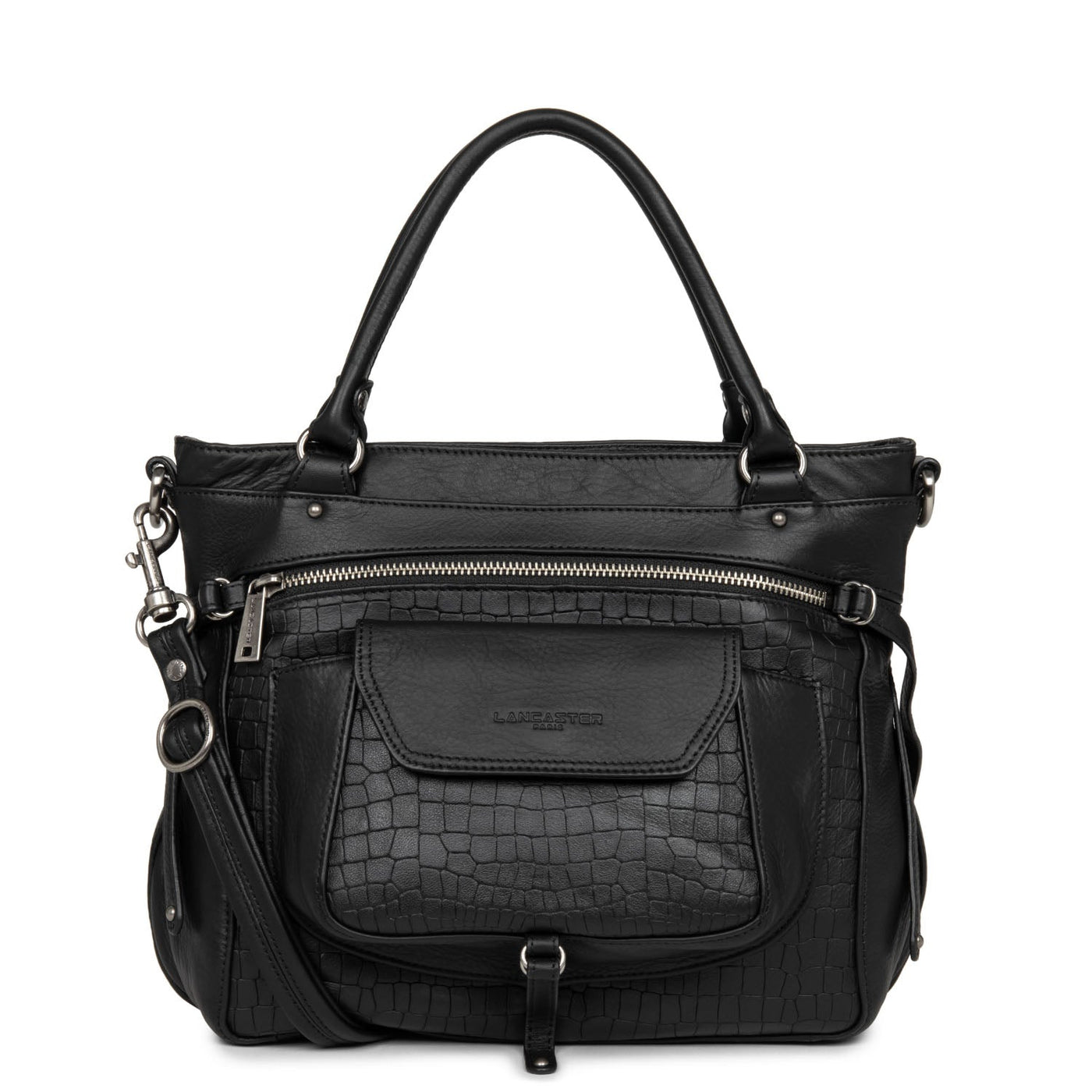 m handbag - soft vintage nova #couleur_noir-croco