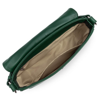 crossbody bag - soft tie #couleur_vert-alpin