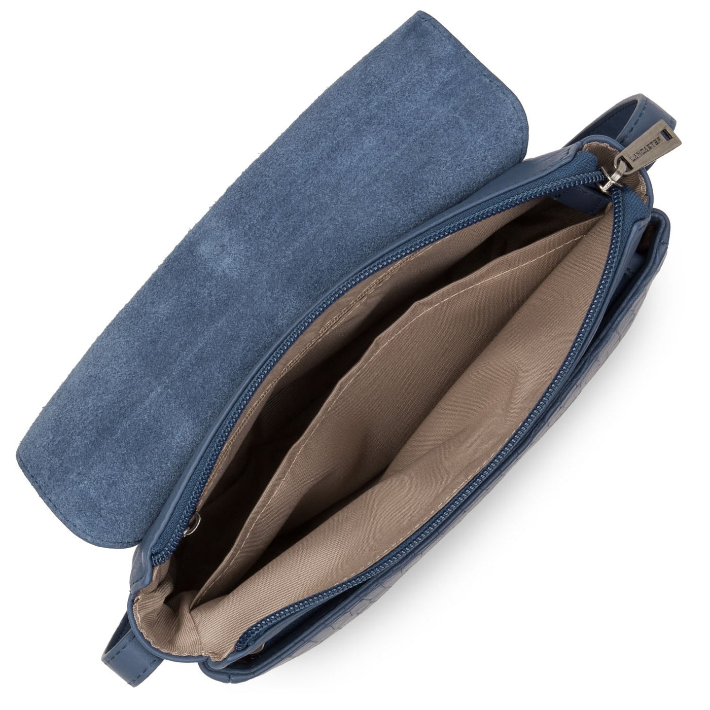 small crossbody bag - soft vintage nova #couleur_bleu-saphir-croco