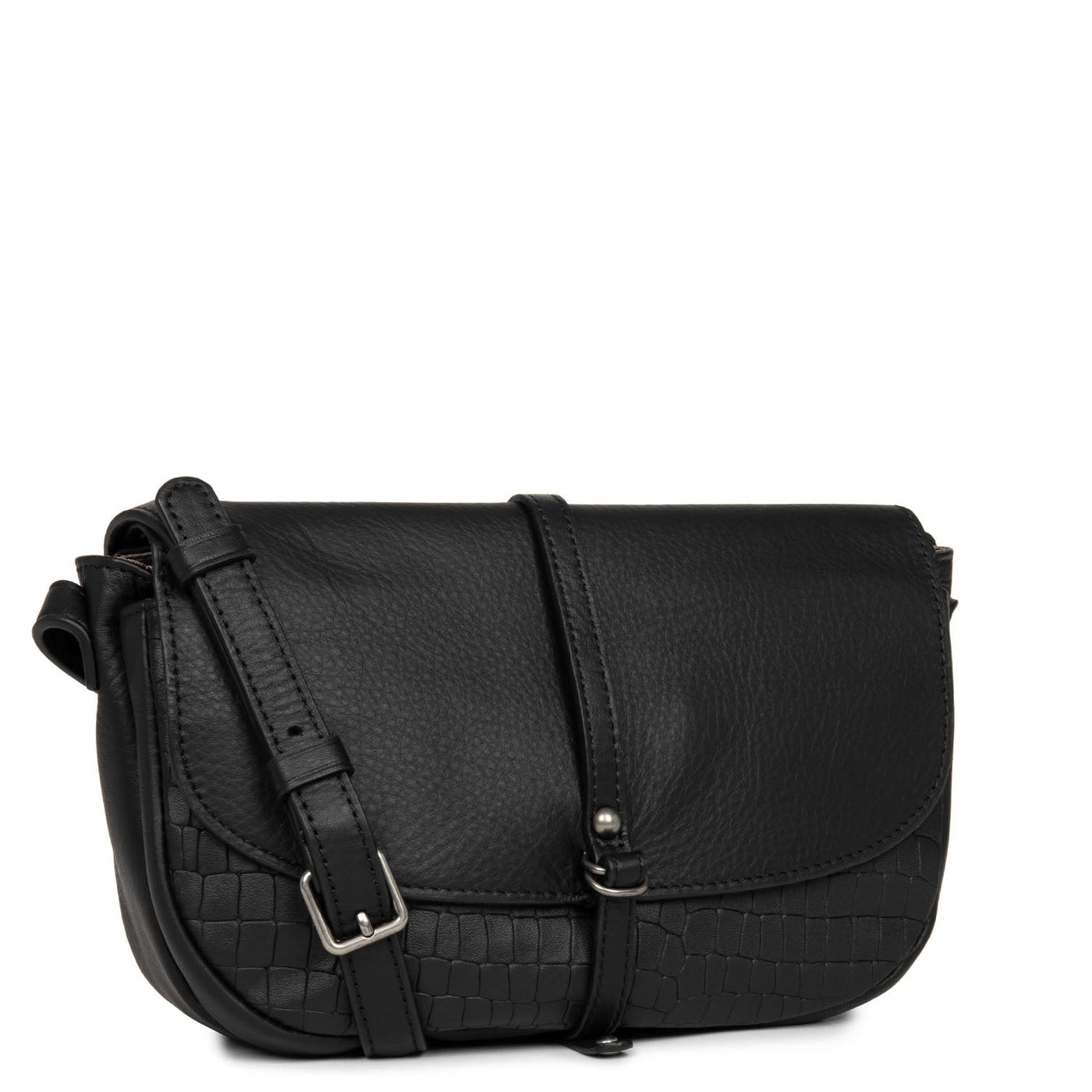 small crossbody bag - soft vintage nova #couleur_noir-croco