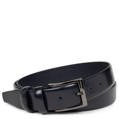 belt - ceinture glassé homme #couleur_bleu-fonc