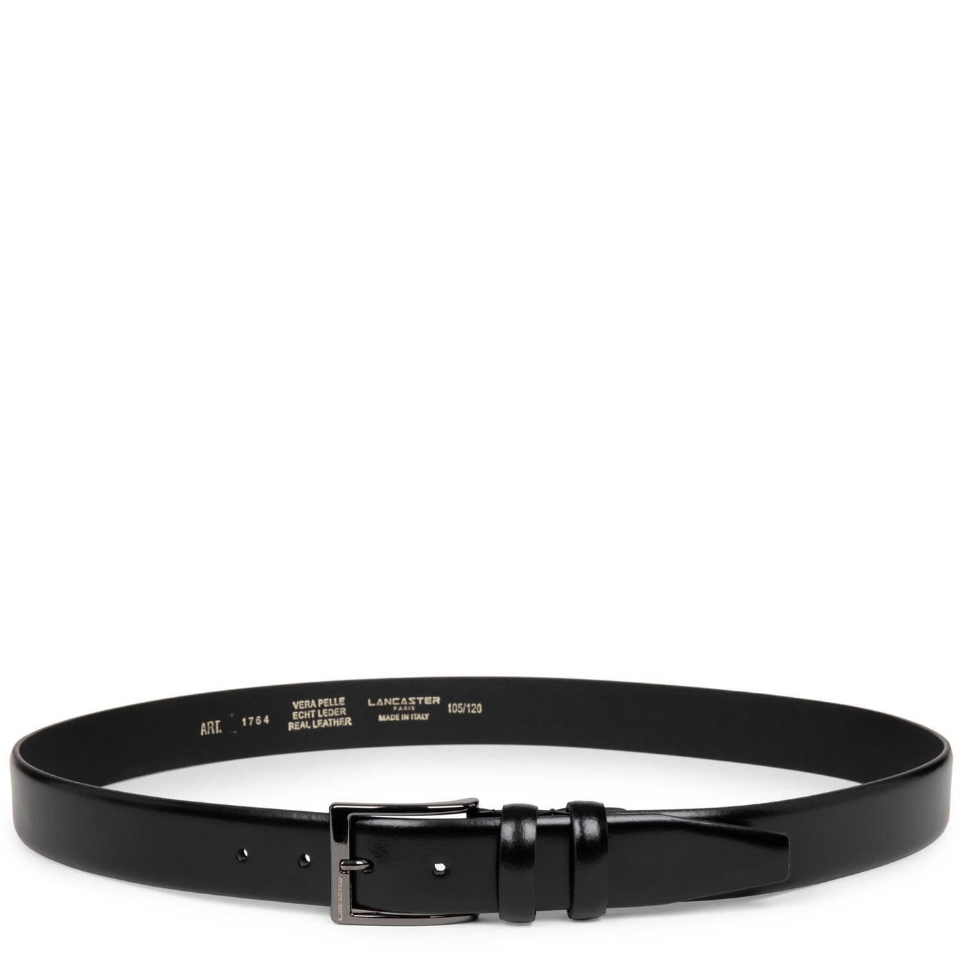 belt - ceinture glassé homme #couleur_noir
