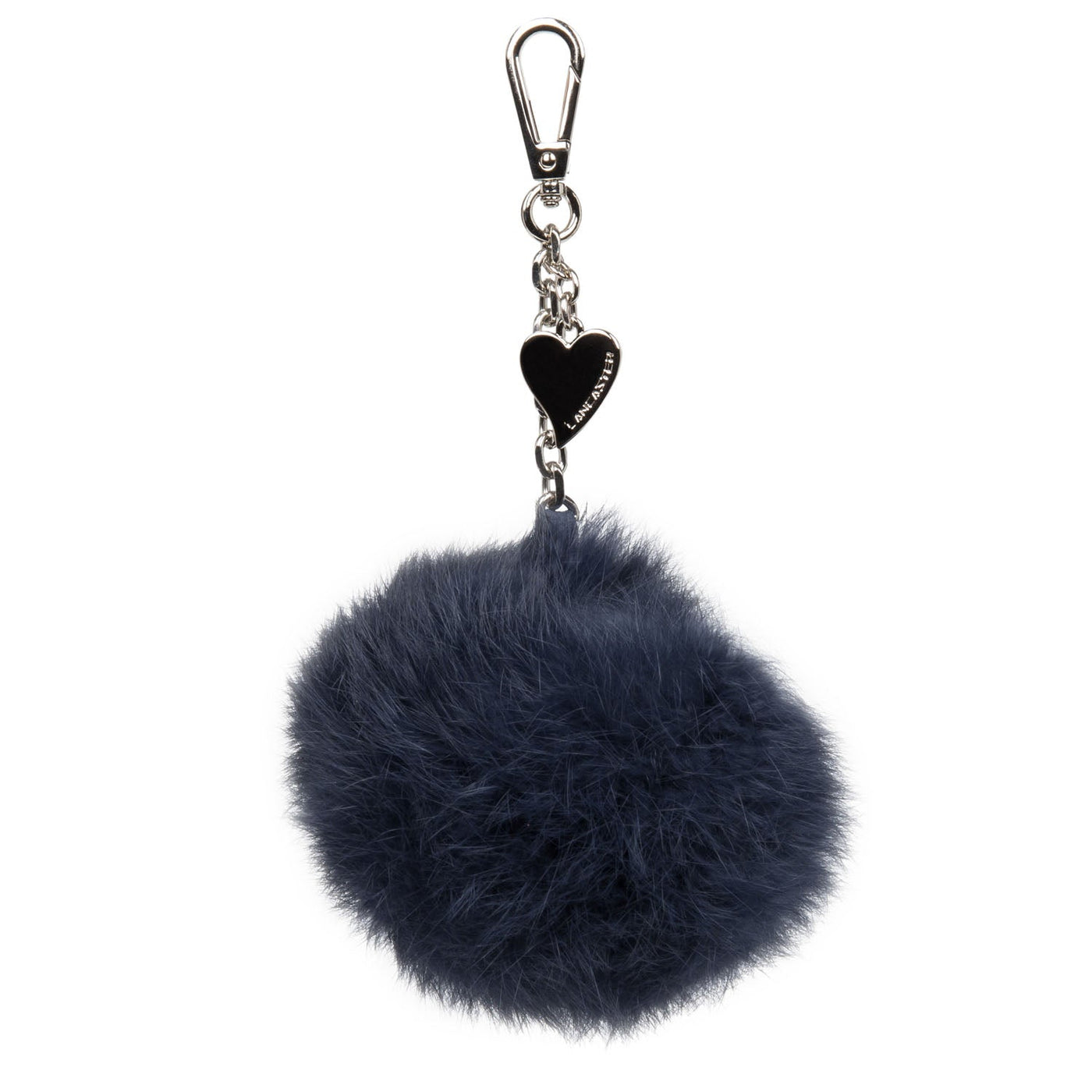 pompon bag charm - accessoires pompon #couleur_bleu-fonc