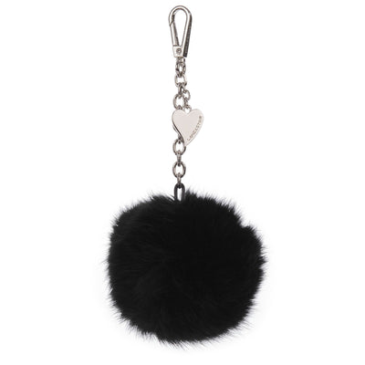 pompon bag charm - accessoires pompon #couleur_noir
